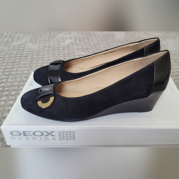 Geox Floralie Wedge Pump - Picture 2 of 2